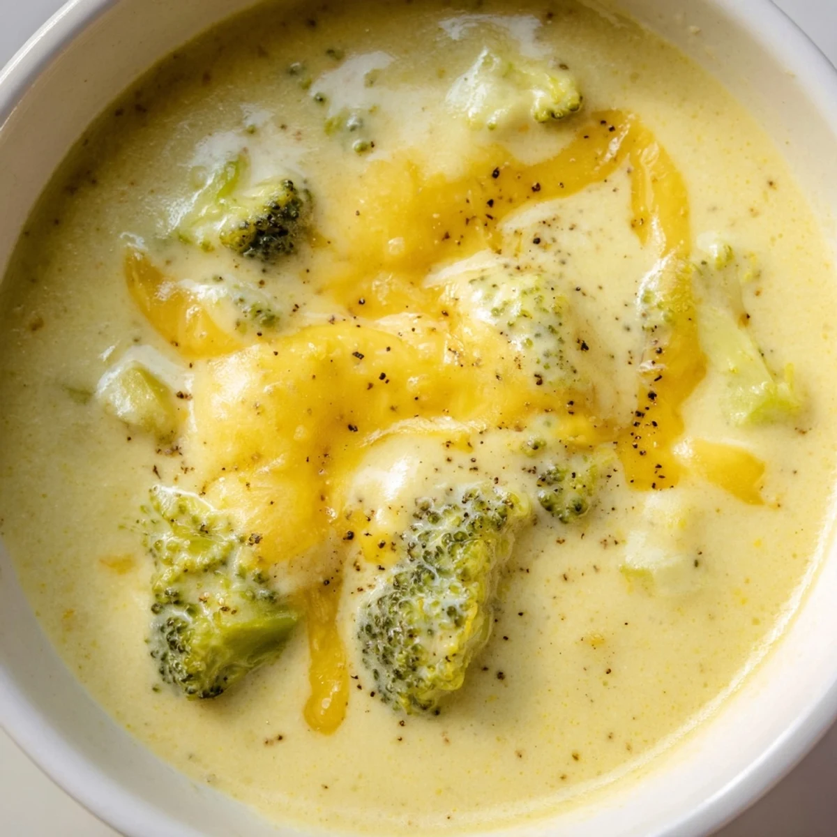 Broccoli Cheddar Cheese Soup