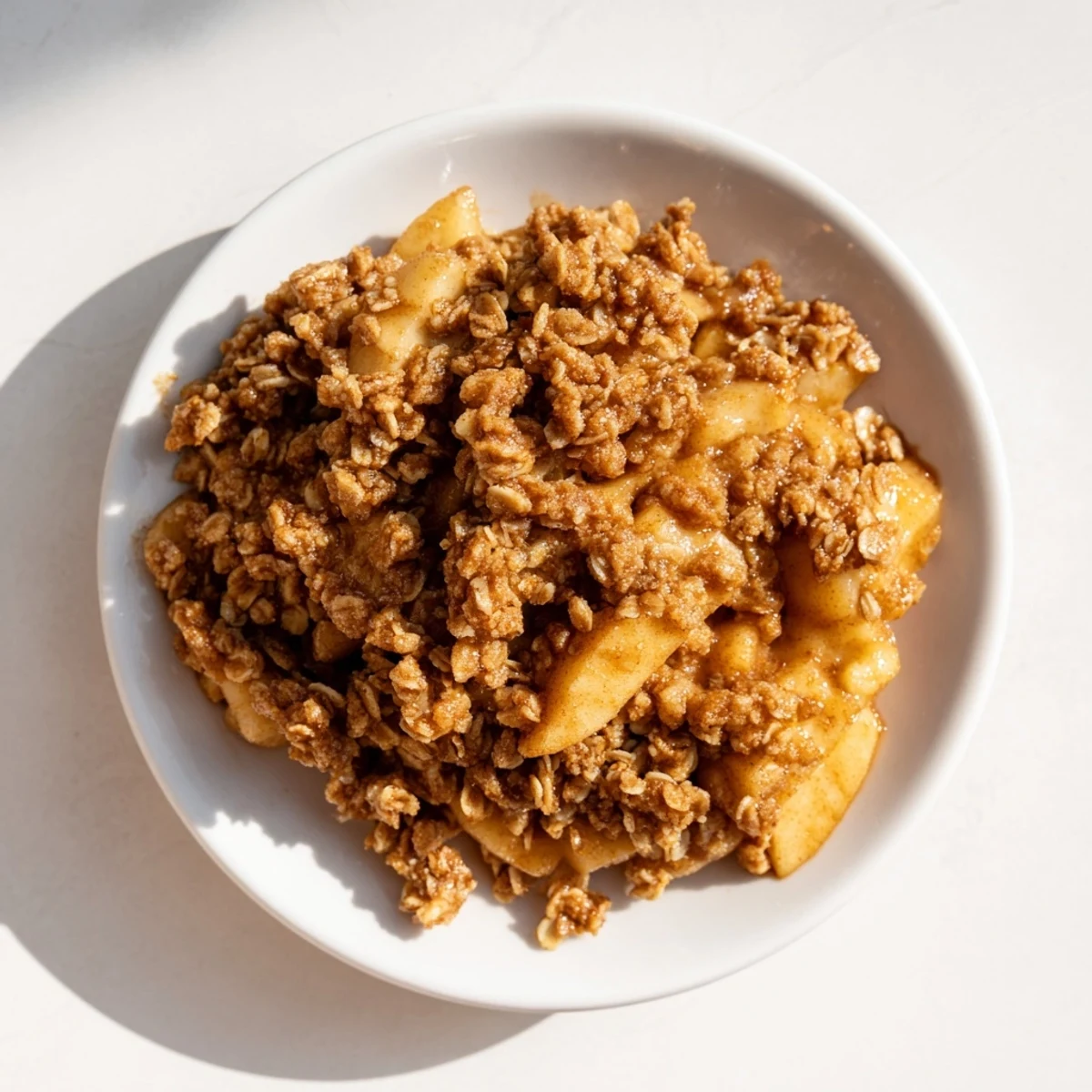 Apple Crisp Frozen Apples Oats
