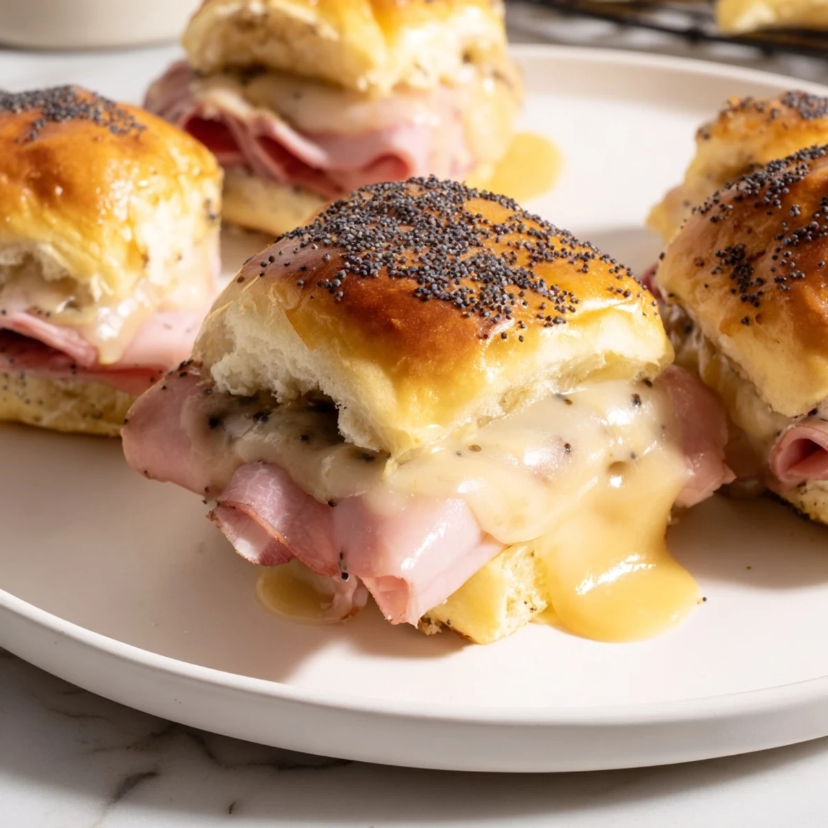 Baked Ham Cheese Sliders