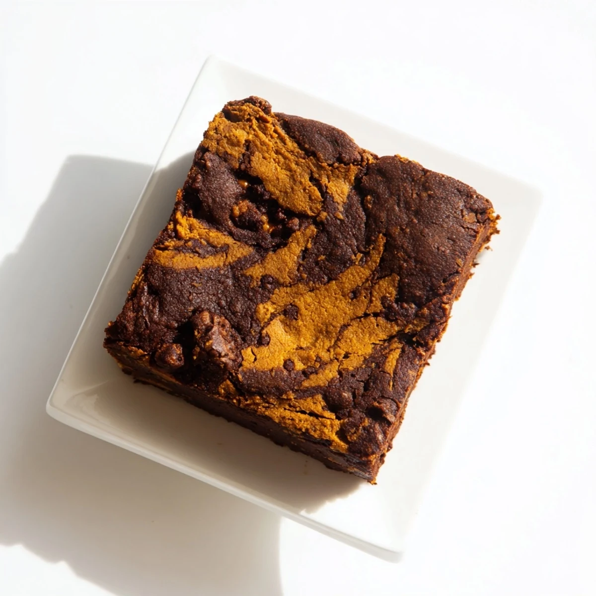 Pumpkin Workout Brownies
