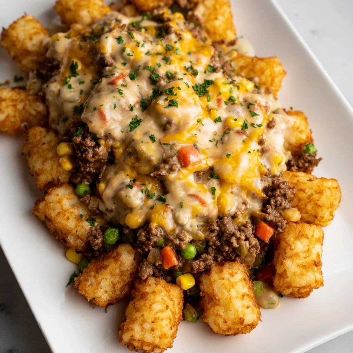 Quick Christmas Tater Tots