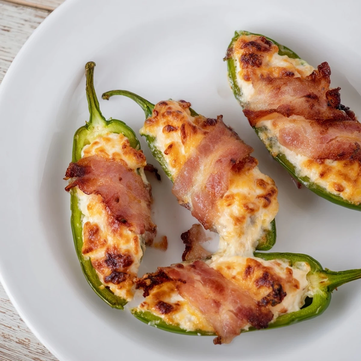 A stunning close-up of cheesy, bubbling Express Holiday Jalapeño Poppers ready to be enjoyed as a snack.