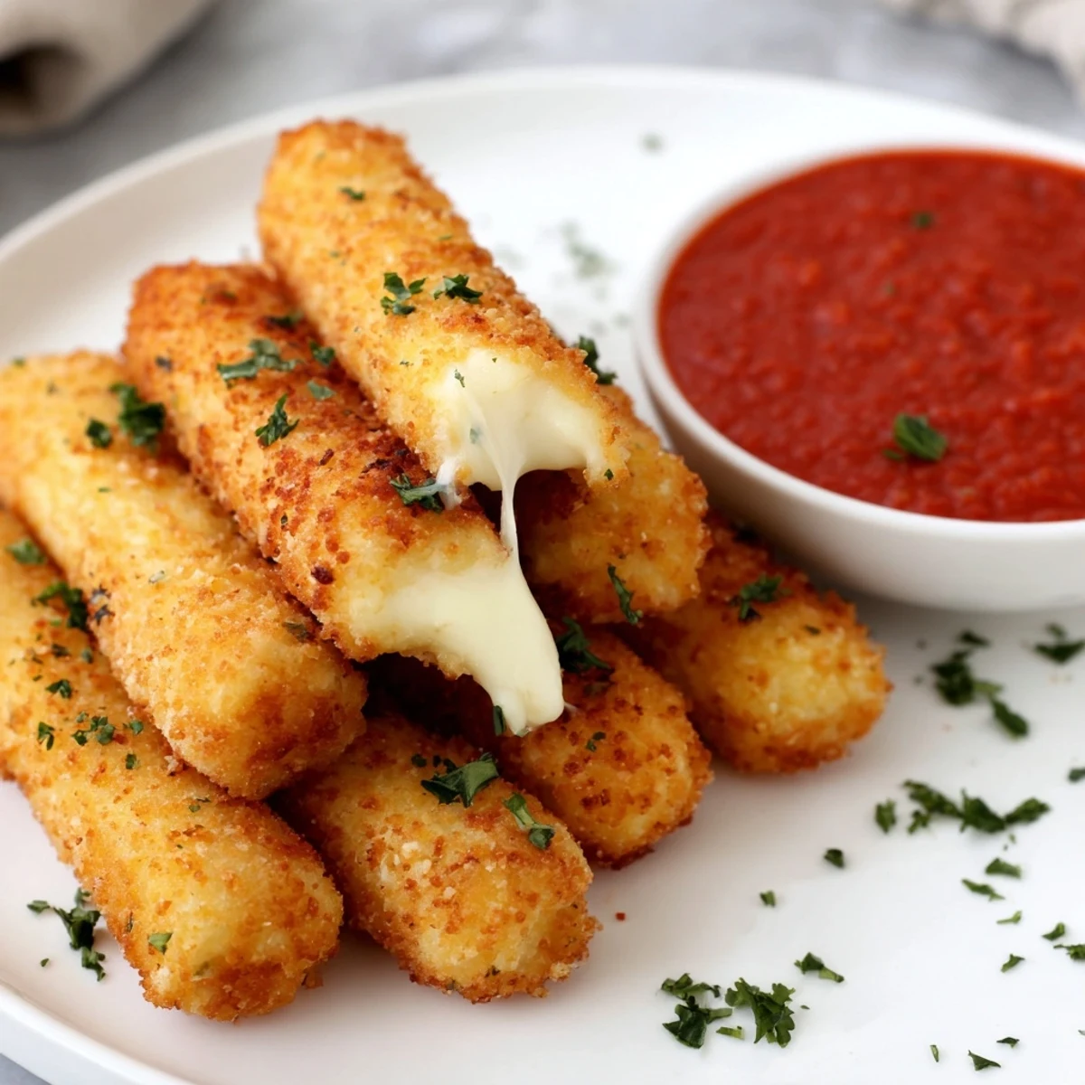 Air Fryer Mozzarella Sticks