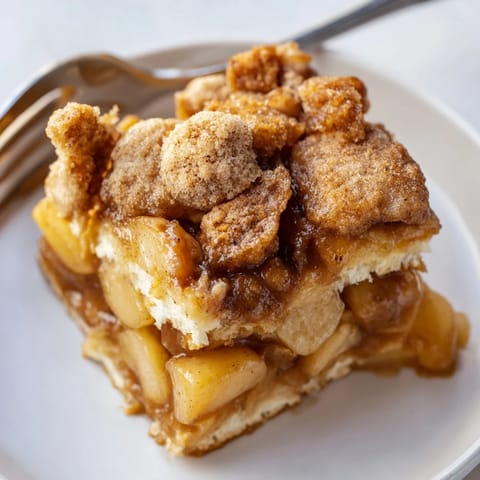 Caramel Apple Churro Bars