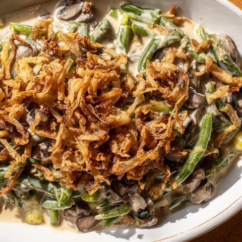 Old-School Green Bean Casserole