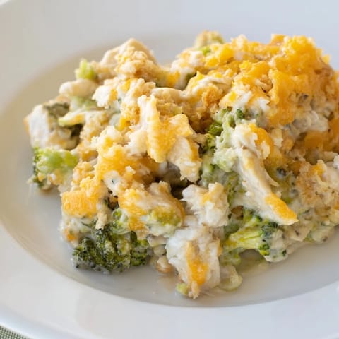 Cheddar Broccoli Chicken Bake