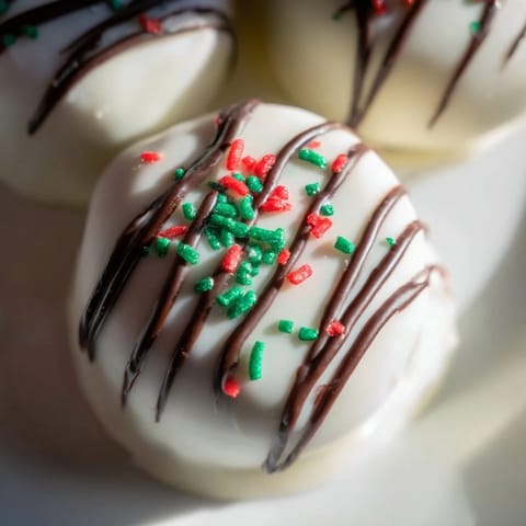 Simplified Christmas Oreo Truffles