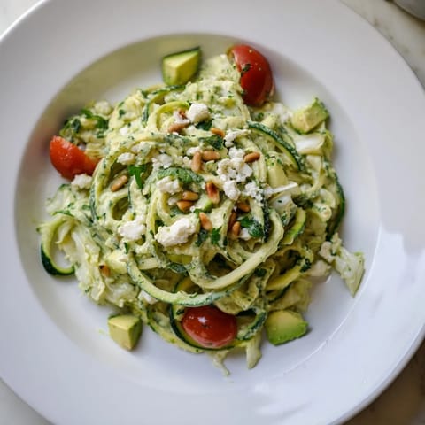 Green Goddess Zoodle Pasta