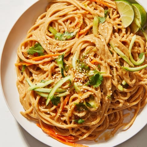 Cold Sesame Noodles Delight