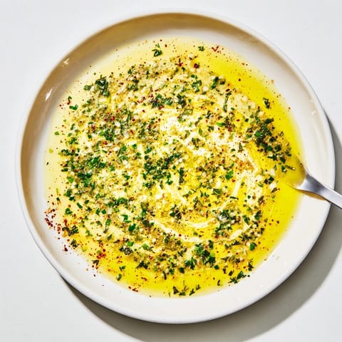 Creamy Cowboy Butter Sauce melting into a sizzling steak, with Dijon mustard and red pepper flakes adding bold flavor.