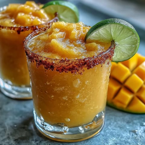 Frozen Mango Margarita Mocktail #480