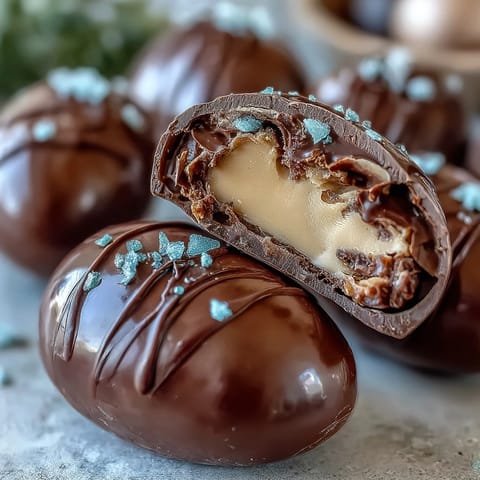 Homemade Peanut Butter Easter Eggs #476