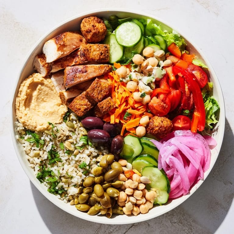 Guests joyfully assemble their personalized bowls with grilled chicken and vibrant veggies.  
