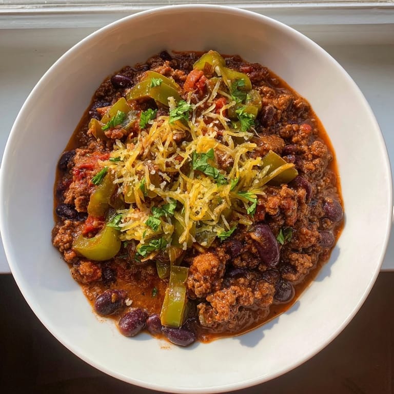 Enjoy a warm and comforting bowl of this delicious quick chili, perfect for a weeknight dinner.