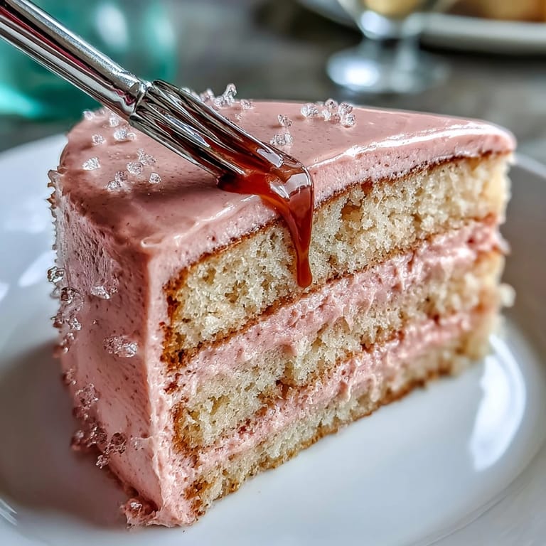 A festive Bridal Shower Rosé Velvet Cake adorned with a flawless gold drip and creamy frosting.